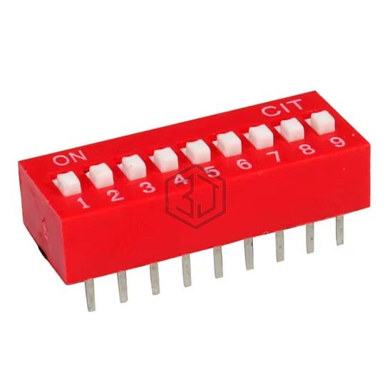 KG09E - CIT Relay and Switch - DIP Switches