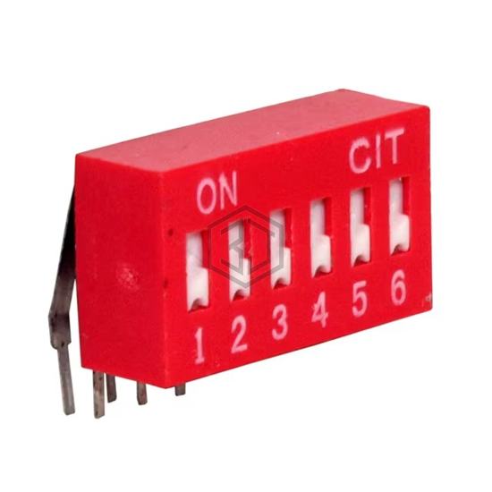 KR06R - CIT Relay and Switch - DIP Switches