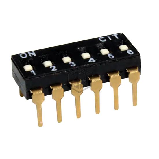 KT06RH - CIT Relay and Switch - DIP Switches