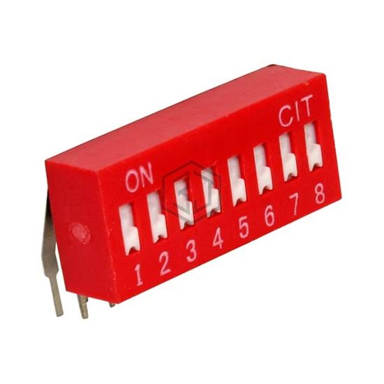 KR08R - CIT Relay and Switch - DIP Switches