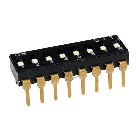 KT08RH - CIT Relay and Switch - DIP Switches