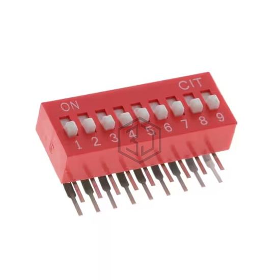 KR09E - CIT Relay and Switch - DIP Switches