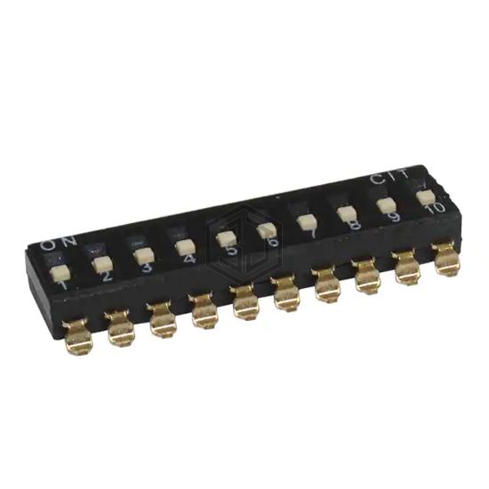 KJ10RTT - CIT Relay and Switch - DIP Switches