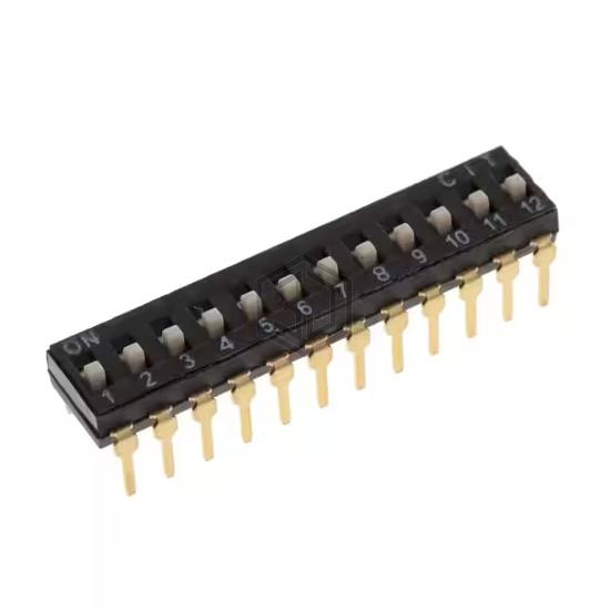 KT12EH - CIT Relay and Switch - DIP Switches