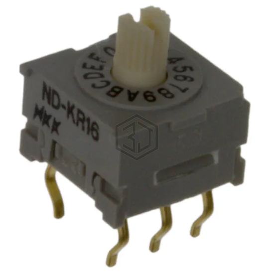 NDKR16P - NKK Switches - DIP Switches