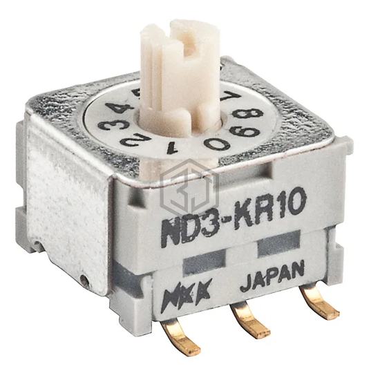 ND3KR10P - NKK Switches - DIP Switches