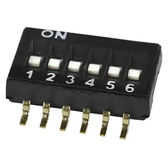 DS05-127-2-06BK-SMT-TR - CUI Devices - DIP Switches