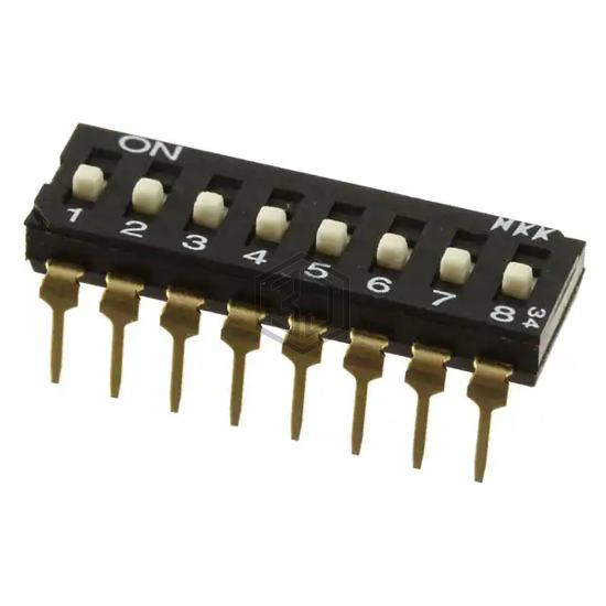 JS0108AP4-S - NKK Switches - DIP Switches