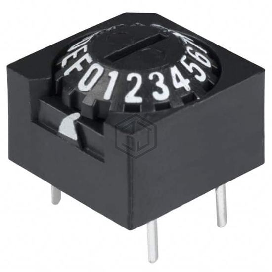 A6A-16R - Omron Electronics Inc-EMC Div - DIP Switches