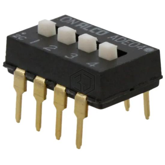 1825360-3 - TE Connectivity ALCOSWITCH Switches - DIP Switches