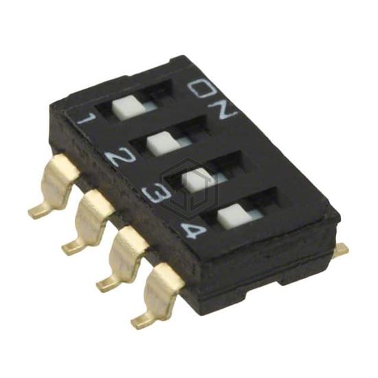 A6S-4101-H - Omron Electronics Inc-EMC Div - DIP Switches