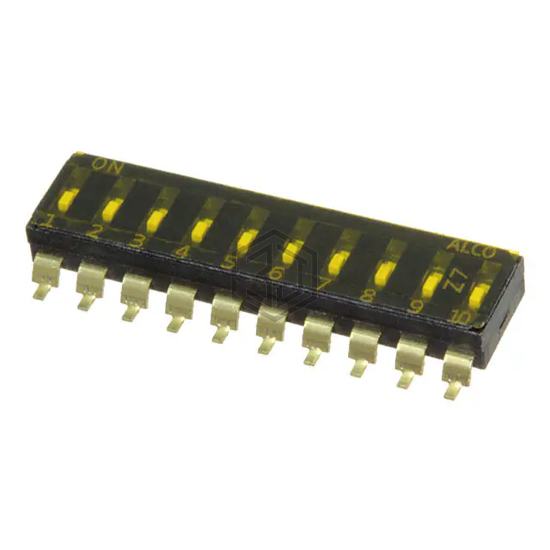 EDS10SGRSTU04Q - TE Connectivity ALCOSWITCH Switches - DIP Switches