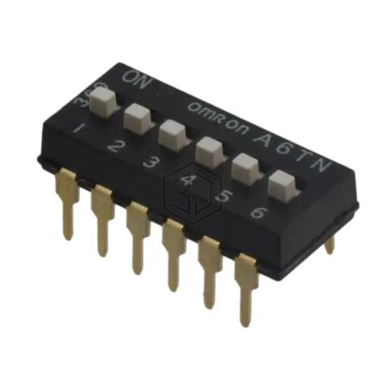 A6TN-6104 - Omron Electronics Inc-EMC Div - DIP Switches