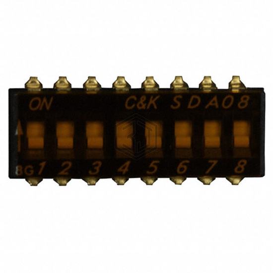 SDA08H0SB - C&K - DIP Switches