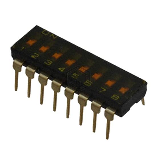 A6T-8102 - Omron Electronics Inc-EMC Div - DIP Switches