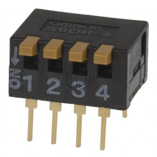 A6DR-4100 - Omron Electronics Inc-EMC Div - DIP Switches