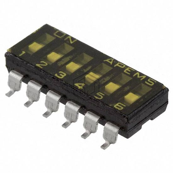 DMR06TTR - APEM Inc. - DIP Switches