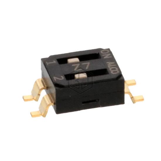 EDS02SGRNTU04Q - TE Connectivity ALCOSWITCH Switches - DIP Switches