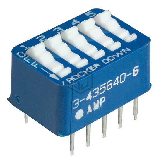 3-5435640-6 - TE Connectivity ALCOSWITCH Switches - DIP Switches