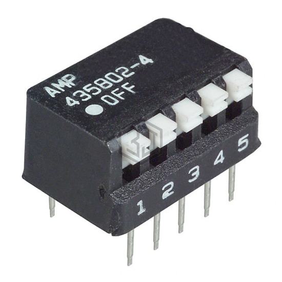 5435802-4 - TE Connectivity ALCOSWITCH Switches - DIP Switches