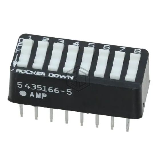 5435166-5 - TE Connectivity ALCOSWITCH Switches - DIP Switches