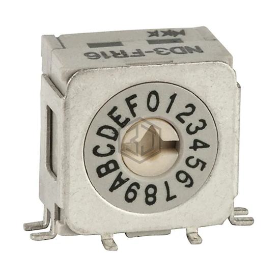 ND3FR16H - NKK Switches - DIP Switches