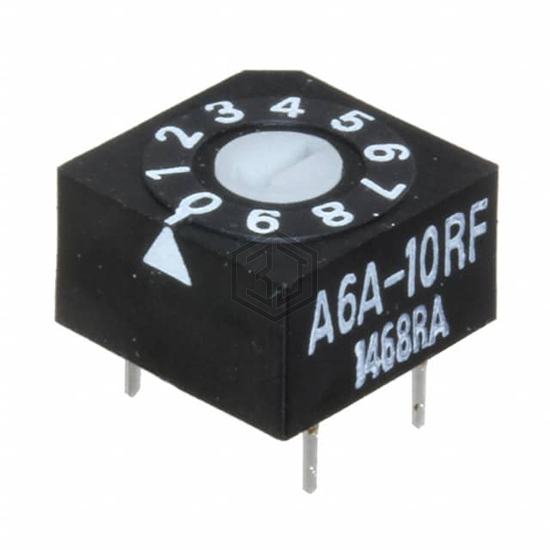 A6A-10RF - Omron Electronics Inc-EMC Div - DIP Switches