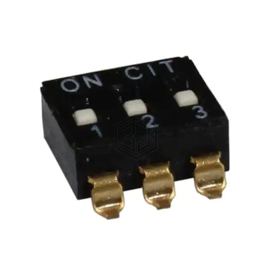 KJ03RTR - CIT Relay and Switch - DIP Switches