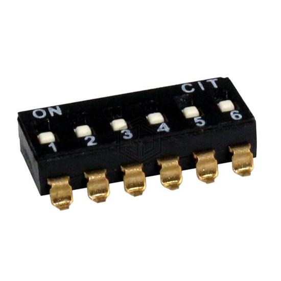 KJ06RXR - CIT Relay and Switch - DIP Switches