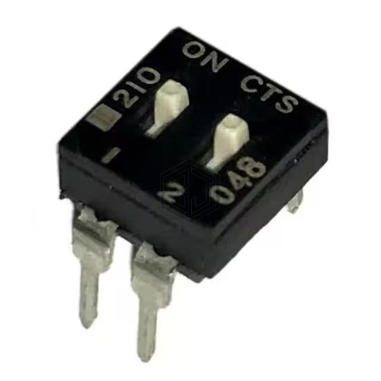 210-2ES - CTS Electrocomponents - DIP Switches