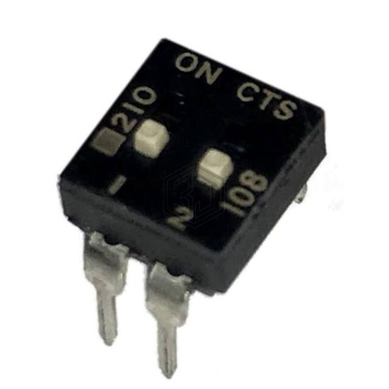 210-2MSF - CTS Electrocomponents - DIP Switches