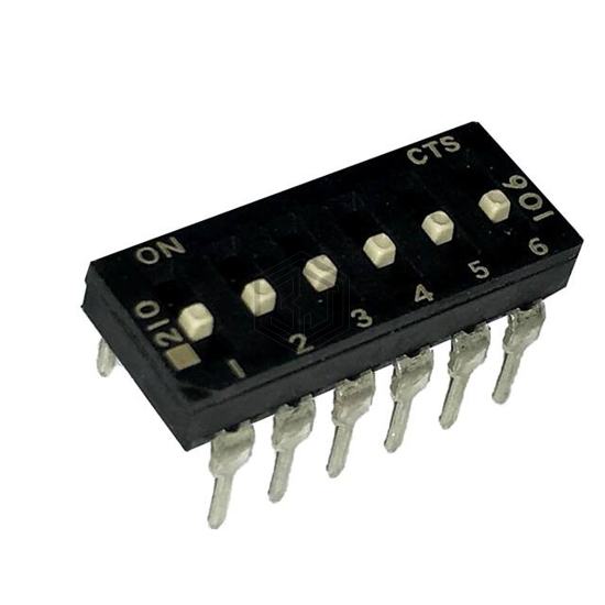 210-6MSFD - CTS Electrocomponents - DIP Switches