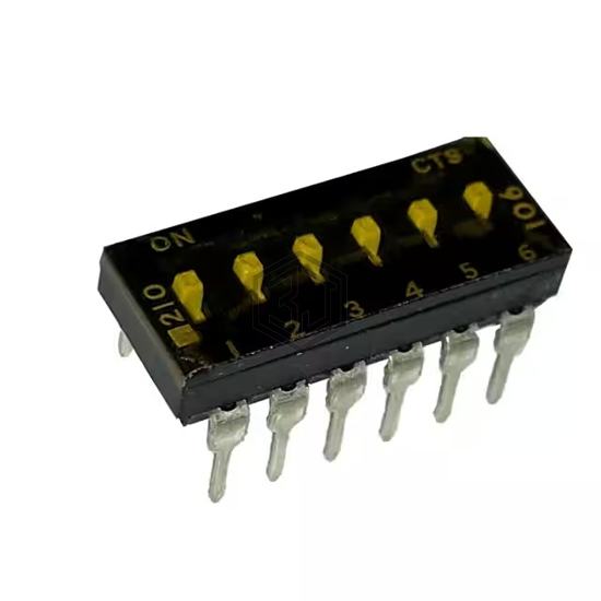 210-6MSTD - CTS Electrocomponents - DIP Switches