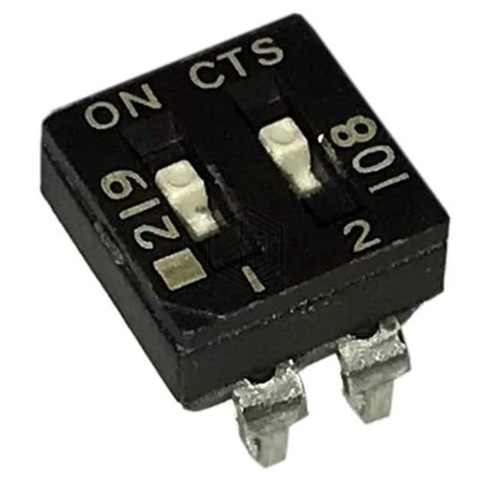219-2LPSJR - CTS Electrocomponents - DIP Switches
