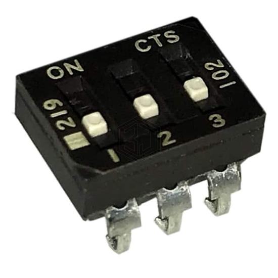219-3LPSJRF - CTS Electrocomponents - DIP Switches