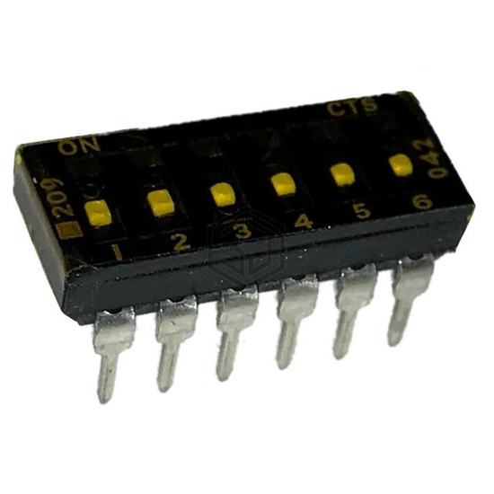 209-6LPSTFD - CTS Electrocomponents - DIP Switches