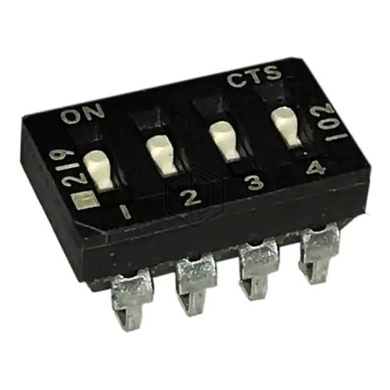 219-4LPSJR - CTS Electrocomponents - DIP Switches