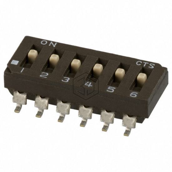 219-6MSR - CTS Electrocomponents - DIP Switches