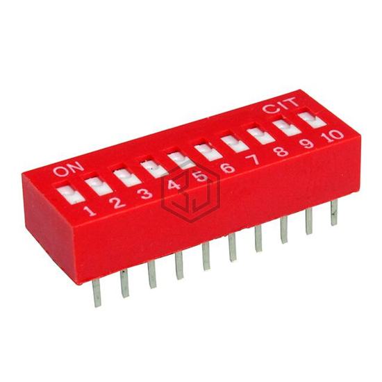 KG10R - CIT Relay and Switch - DIP Switches