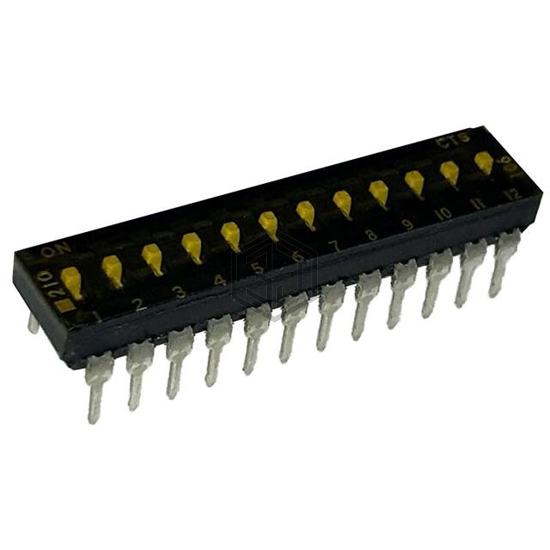 210-12MSTD - CTS Electrocomponents - DIP Switches