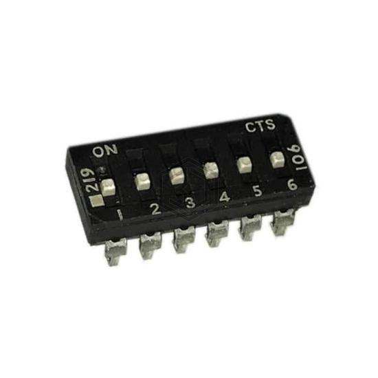 219-6MSJRF - CTS Electrocomponents - DIP Switches