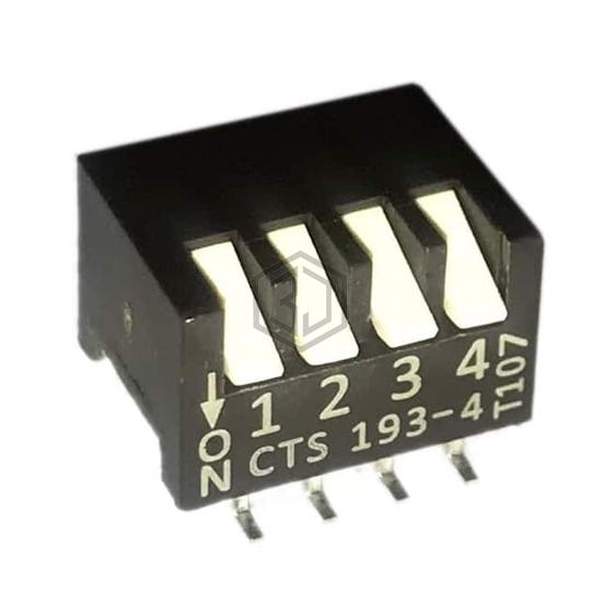 193-4MSN - CTS Electrocomponents - DIP Switches