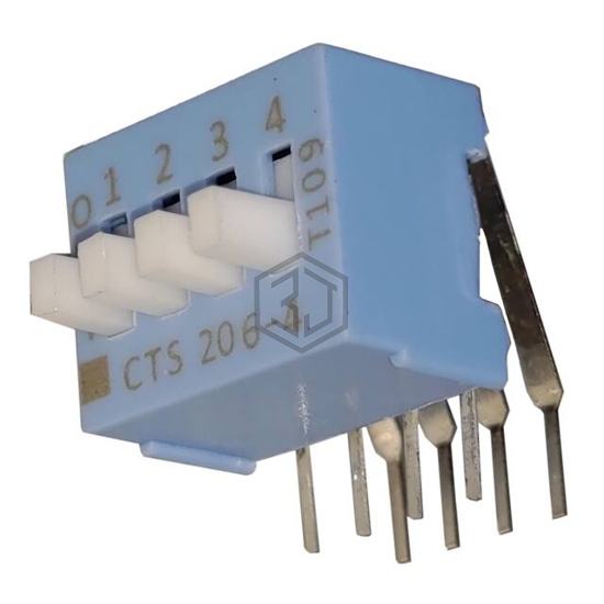 206-4RAES - CTS Electrocomponents - DIP Switches