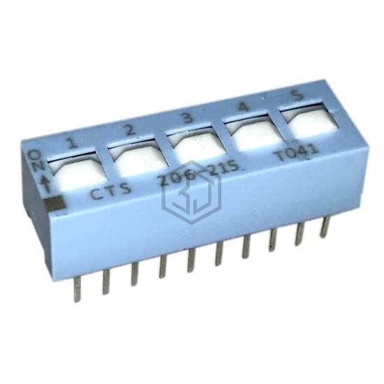 206-215 - CTS Electrocomponents - DIP Switches
