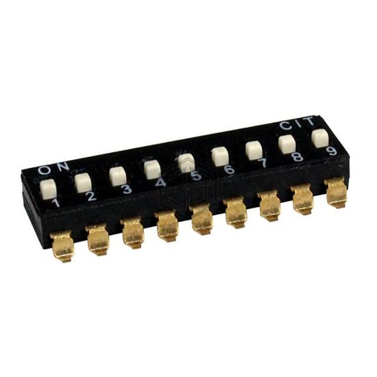KJ09EXR - CIT Relay and Switch - DIP Switches