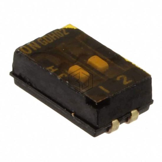 GDH02SA04 - TE Connectivity ALCOSWITCH Switches - DIP Switches