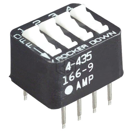 4-5435166-9 - TE Connectivity ALCOSWITCH Switches - DIP Switches