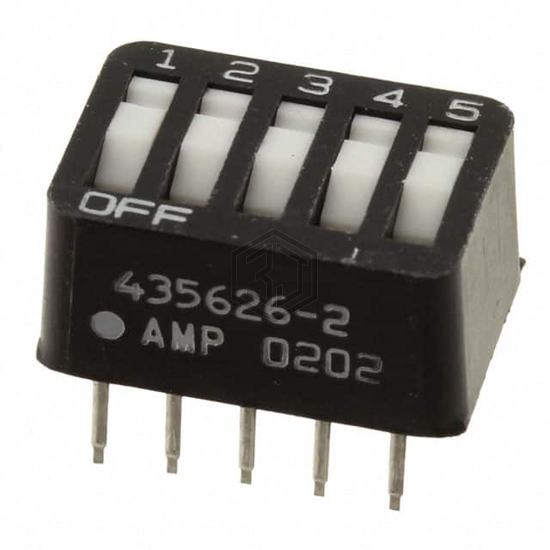 5-435626-2 - TE Connectivity ALCOSWITCH Switches - DIP Switches