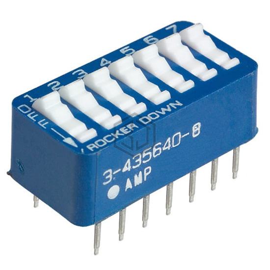 3-5435640-8 - TE Connectivity ALCOSWITCH Switches - DIP Switches