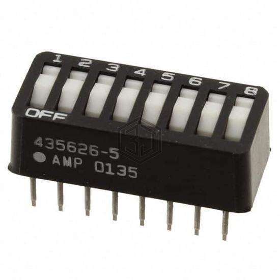 435626-5 - TE Connectivity ALCOSWITCH Switches - DIP Switches